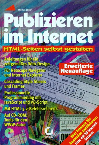 Product Image: Publizieren im Internet. HTML- Seiten selbst gestalten