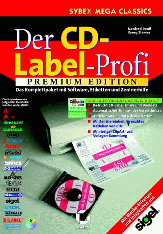Der CD- Label- Profi. Premium Edition. CD- ROM für Windows 95/98/ NT Music
