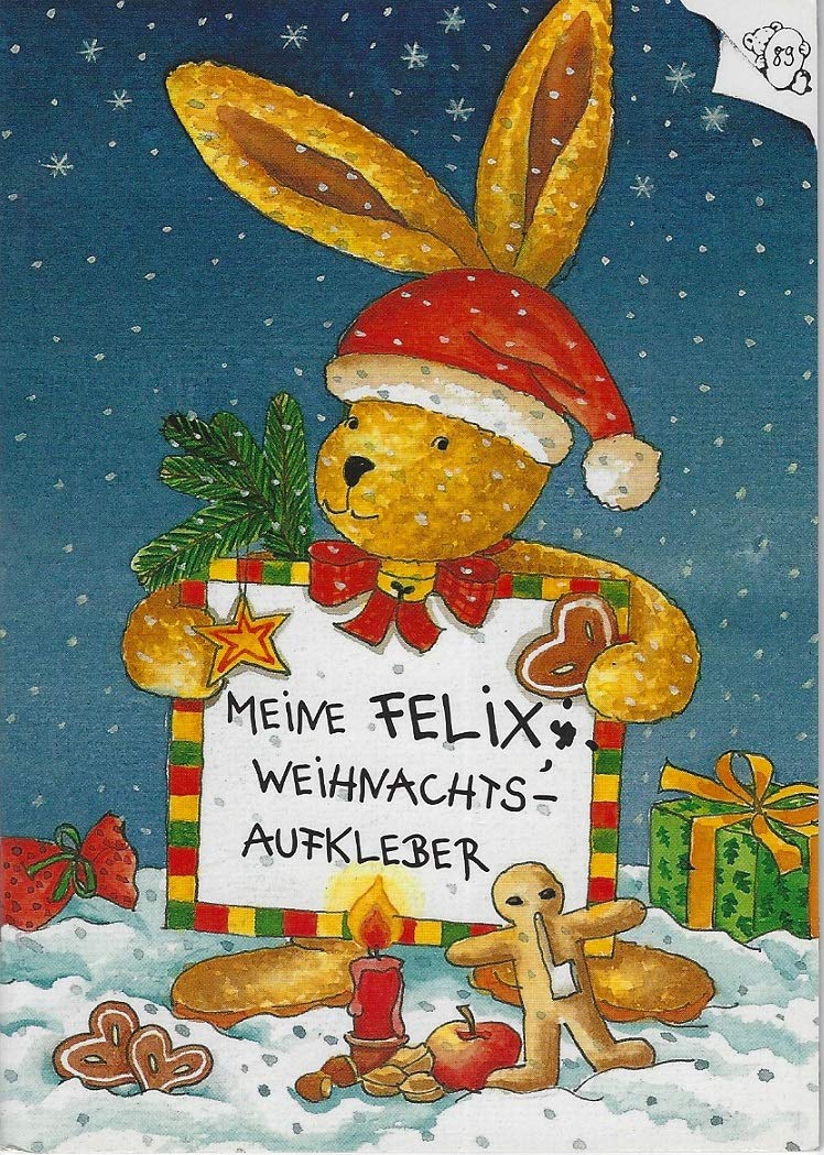 Meine Felix-Weihnachtsaufkleber Non-fiction