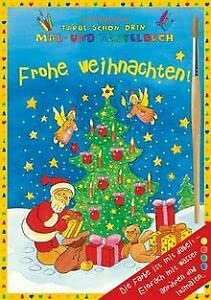 Frohe Weihnachten!: Coppenraths Farbe-schon-drin-Mal- und Bastelbuch Non-fiction
