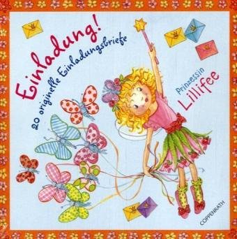 Prinzessin Lillifee - Einladung!: 20 originelle Einladungsbriefe Non-fiction