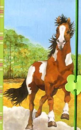 Kleines Einschreibbuch - Pferdefreunde (grünkariert) (Eintragbücher) Children's books
