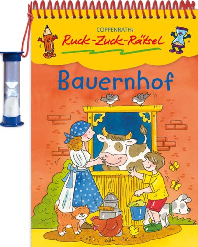 Bauernhof: Ruck-Zuck-Rätsel (Coppenraths Rätselblock) Non-fiction