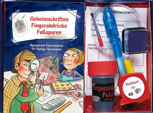 Spürnasen-Experimente: Geheimschriften, Fingerabdrücke, Fußspuren book