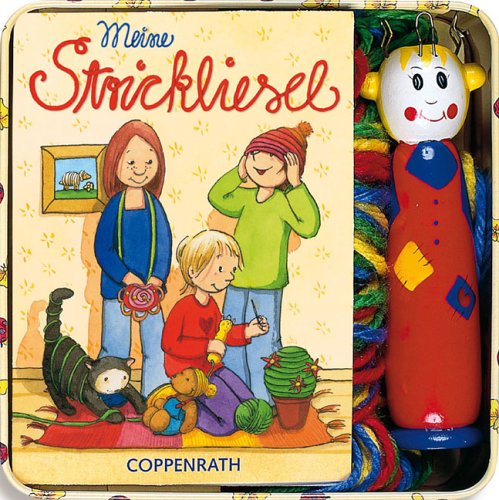 Meine Strickliesel: Inhalt: 1 Buch, 1 Strickliesel aus Holz, 1 Stricknadel, 1 buntes Wollknäuel (Spiel & Spass aktiv) Non-fiction