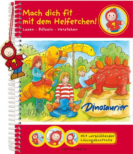 Dinosaurier: Mach dich fit mit dem Helferchen! Lesen - Rätseln - Verstehen (Kreativ- und Sachbücher) Non-fiction