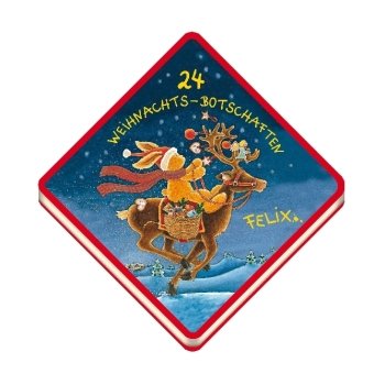 Felix - 24 Weihnachtsbotschaften: Adventskalender-Briefchen Children's books