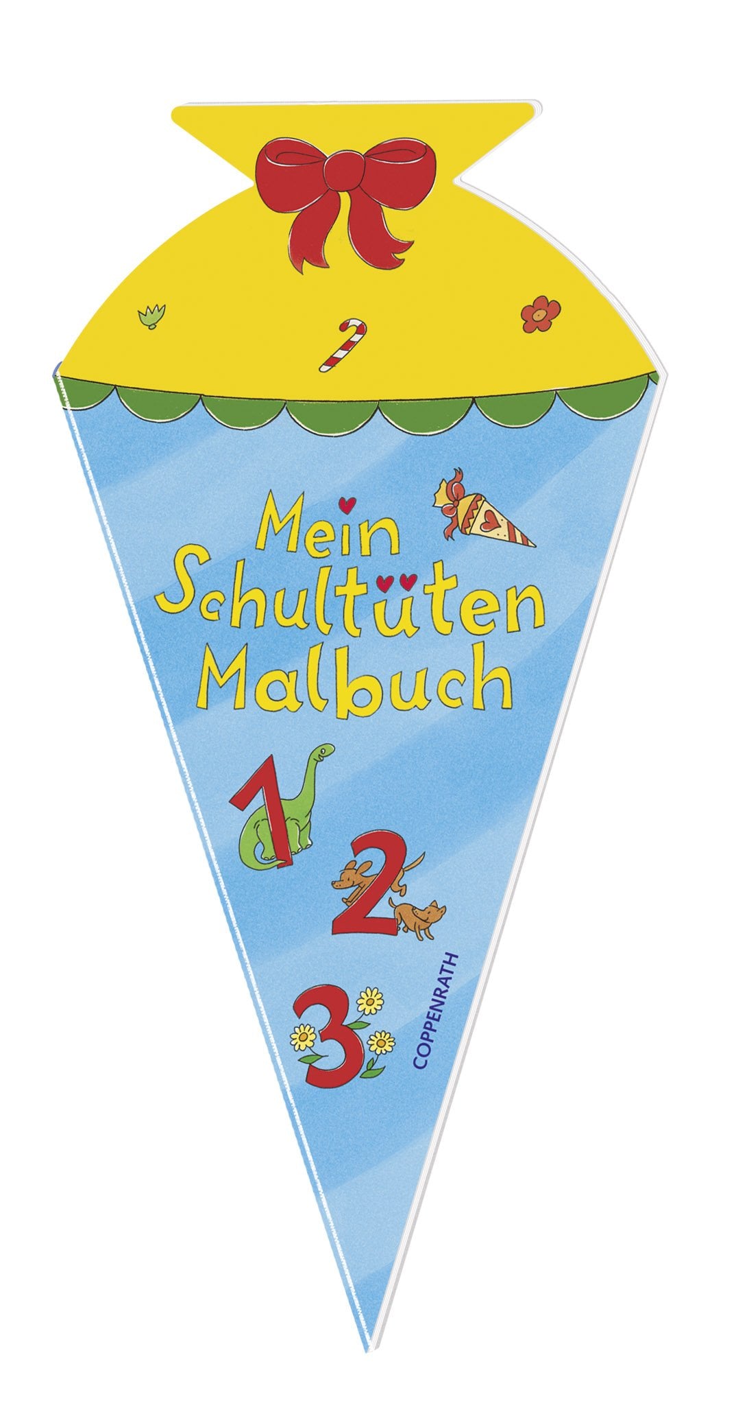 Mein Schultüten-Malbuch 1 2 3: (Verkaufseinheit) book