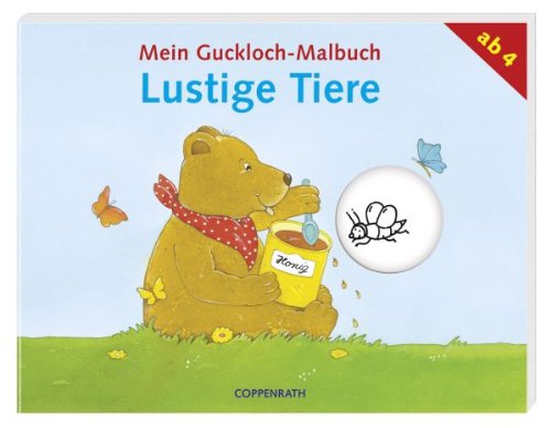 Mein Guckloch-Malbuch: Lustige Tiere: (Verkaufseinheit) (Kreativ- und Sachbücher) Non-fiction