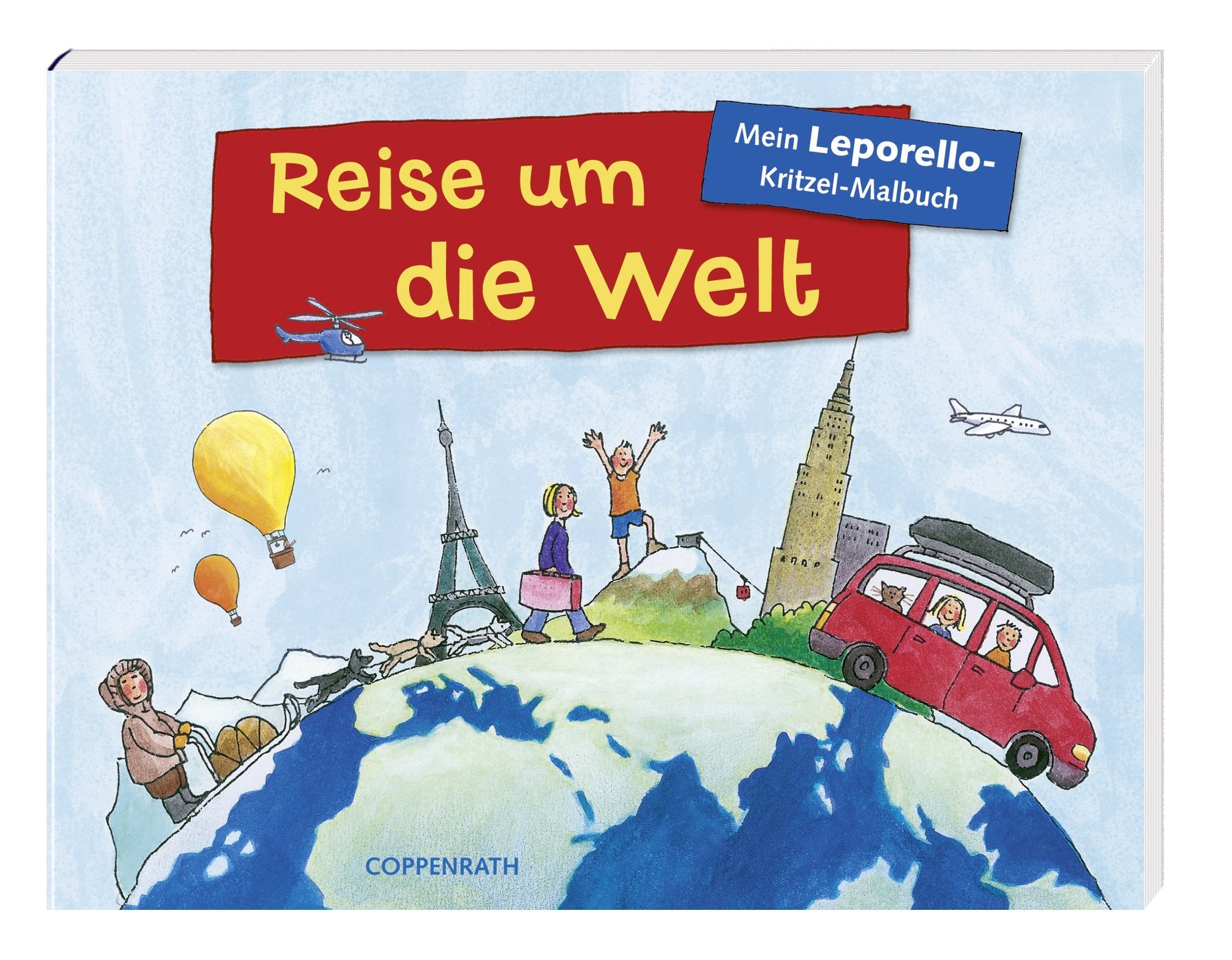 Mein Leporello-Kritzel-Malbuch: Reise um die Welt: (Verkaufseinheit) (Kreativ- und Sachbücher) Non-fiction