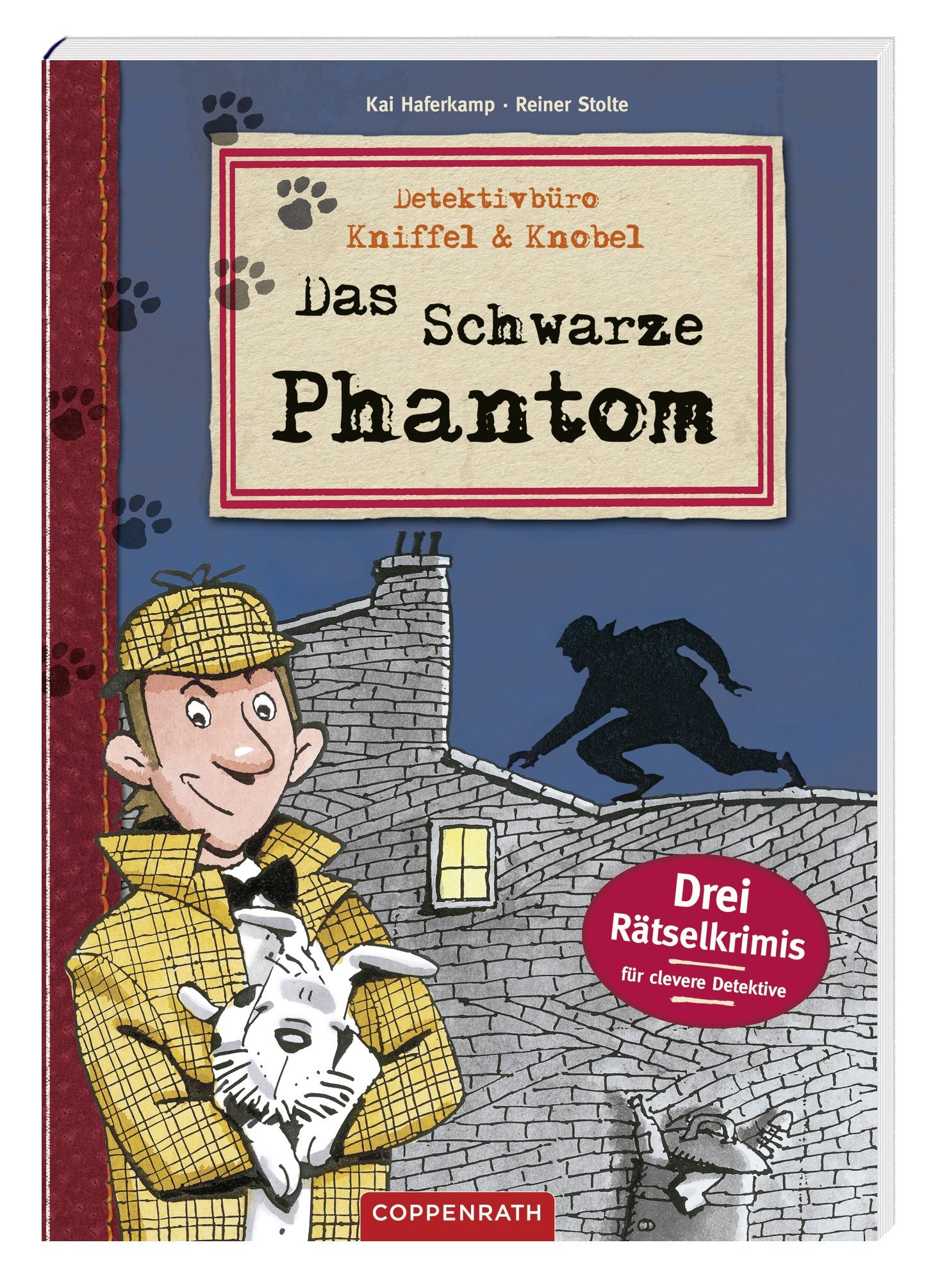 Detektivbüro Kniffel & Knobel: Das Schwarze Phantom: Drei Rätselkrimis für clevere Detektive (Kreativ- und Sachbücher) Non-fiction
