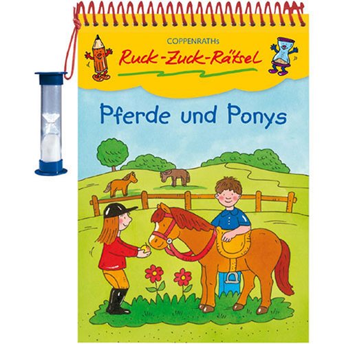 Pferde und Ponys (Coppenraths Ruck-Zuck-Rätsel) Non-fiction
