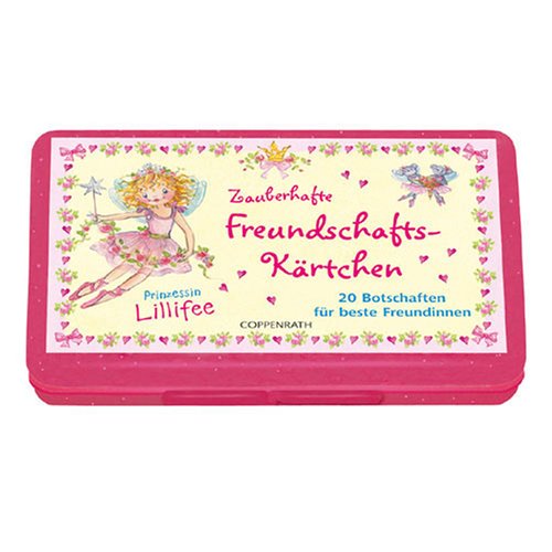 Zauberhafte Freundschaftskärtchen - Prinzessin Lillifee: 20 Botschaften für beste Freundinnen (Freundschaftskarten) Non-fiction