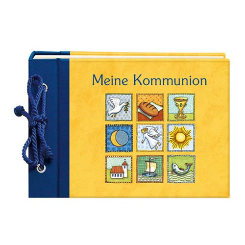 Mein kleines Fotoalbum - Meine Kommunion (Kreuz): 2 fbg. Eintragseiten, 40 S. weißer Fotokarton, Pergaminseiten Living & Furnishing