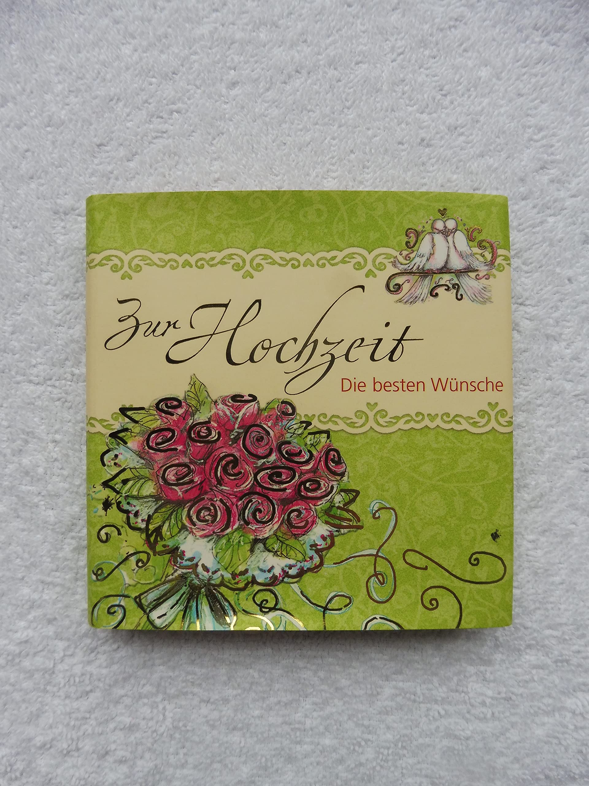 Zur Hochzeit - Die besten Wünsche (Geschenkbücher - BiblioPhilia) Living & Furnishing