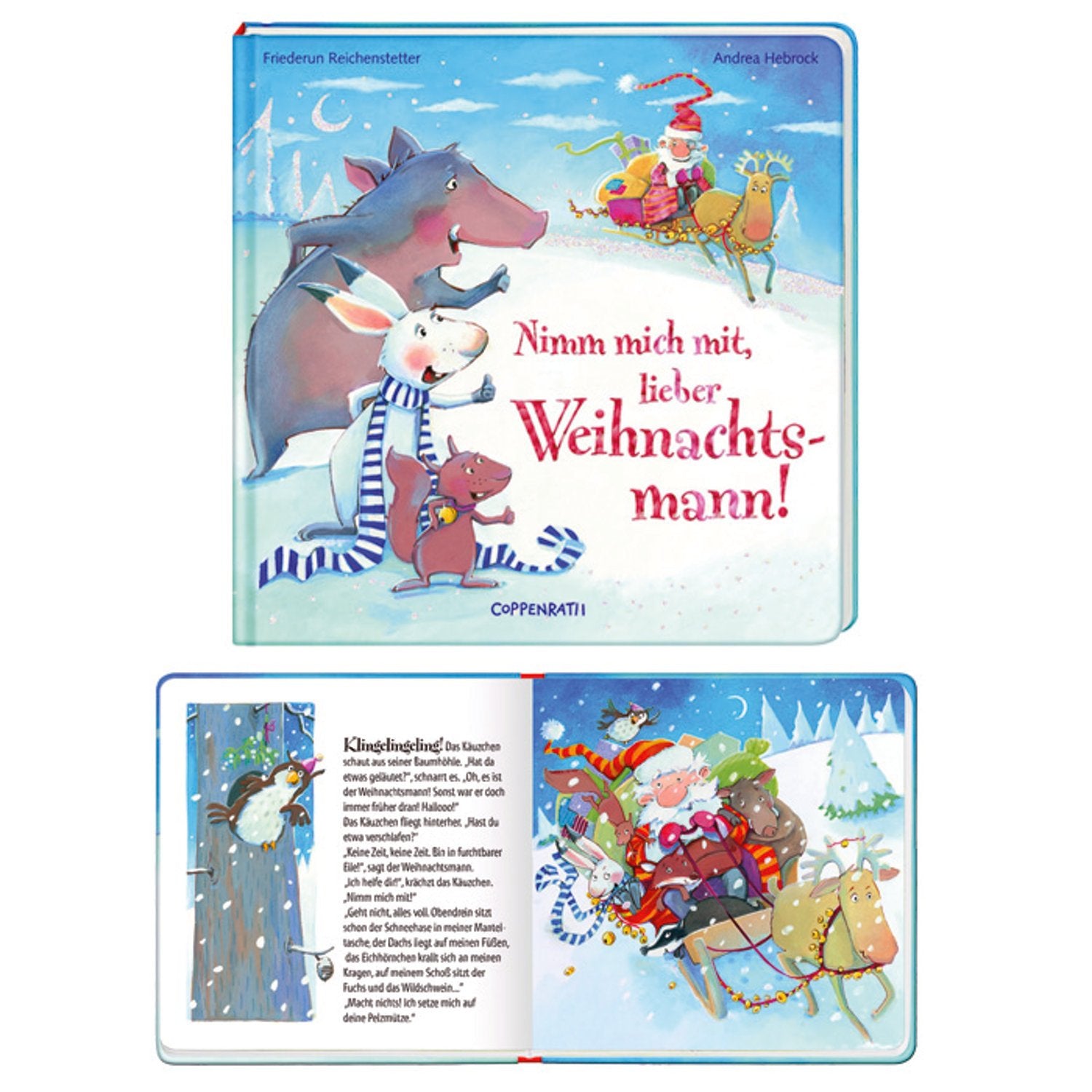 Nimm mich mit, lieber Weihnachtsmann! (Bücher für die Kleinsten) Children's books