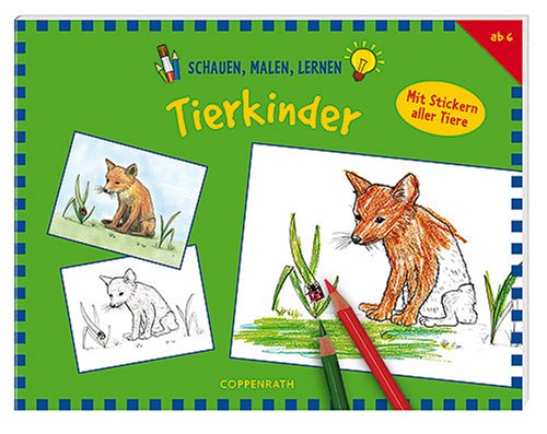 Schauen, Malen, Lernen: Tierkinder Essays & Short Stories