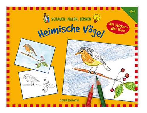 Schauen, Malen, Lernen: Heimische Vögel Non-fiction