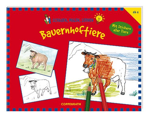 Schauen, Malen, Lernen: Bauernhoftiere Non-fiction