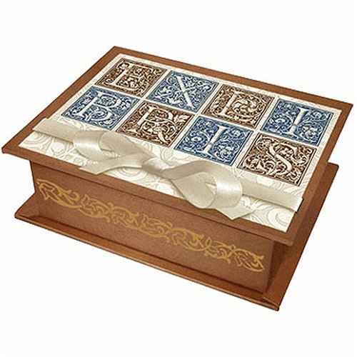 ExLibris-Box - Schrift Living & Furnishing Books