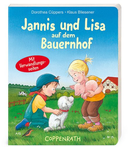 Jannis und Lisa auf dem Bauernhof: Verkaufseinheit (Bücher für die Kleinsten) Children's books