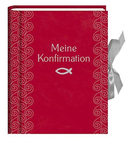 Meine Konfirmation (Fisch, rot): Kleines Foto-Einsteckalbum. Verkaufseinheit Living & Furnishing