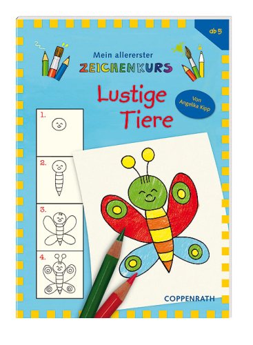 Lustige Tiere: Mein allererster Zeichenkurs. Verkaufseinheit (Kreativ- und Sachbücher) Non-fiction
