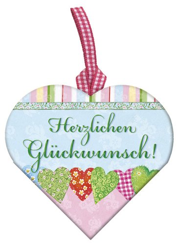 Herzlichen Glückwunsch!: Verkaufseinheit (Geschenkanhänger) Lifestyle