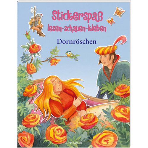 Stickerspaß - Dornröschen: Verkaufseinheit (Stickerspaß: lesen - schauen - kleben) Non-fiction