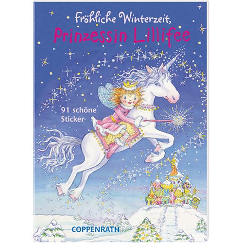 Fröhliche Winterzeit, Prinzessin Lillifee: 91 schöne Sticker - Verkaufseinheit (Kleine Spiel- und Spass Aufkleberbücher) Non-fiction