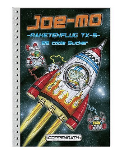 Joe-Mo - Raketenflug TX-5 - 89 coole Sticker: Verkaufseinheit (Kleine Spiel- und Spass Aufkleberbücher) Non-fiction