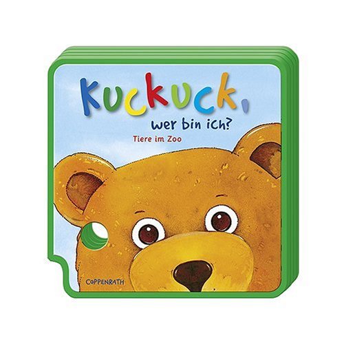 Kuckuck, wer bin ich? Tiere im Zoo: Lustige Tiermaskenbücher (Bücher für die Kleinsten) Children's books