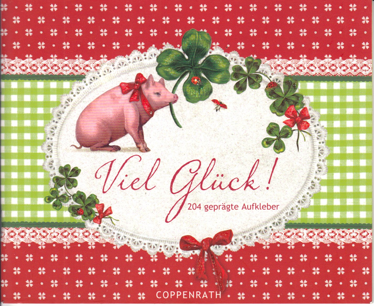 Viel Glück! - 204 geprägte Aufkleber: Verkaufseinheit (Sticker) Living & Furnishing