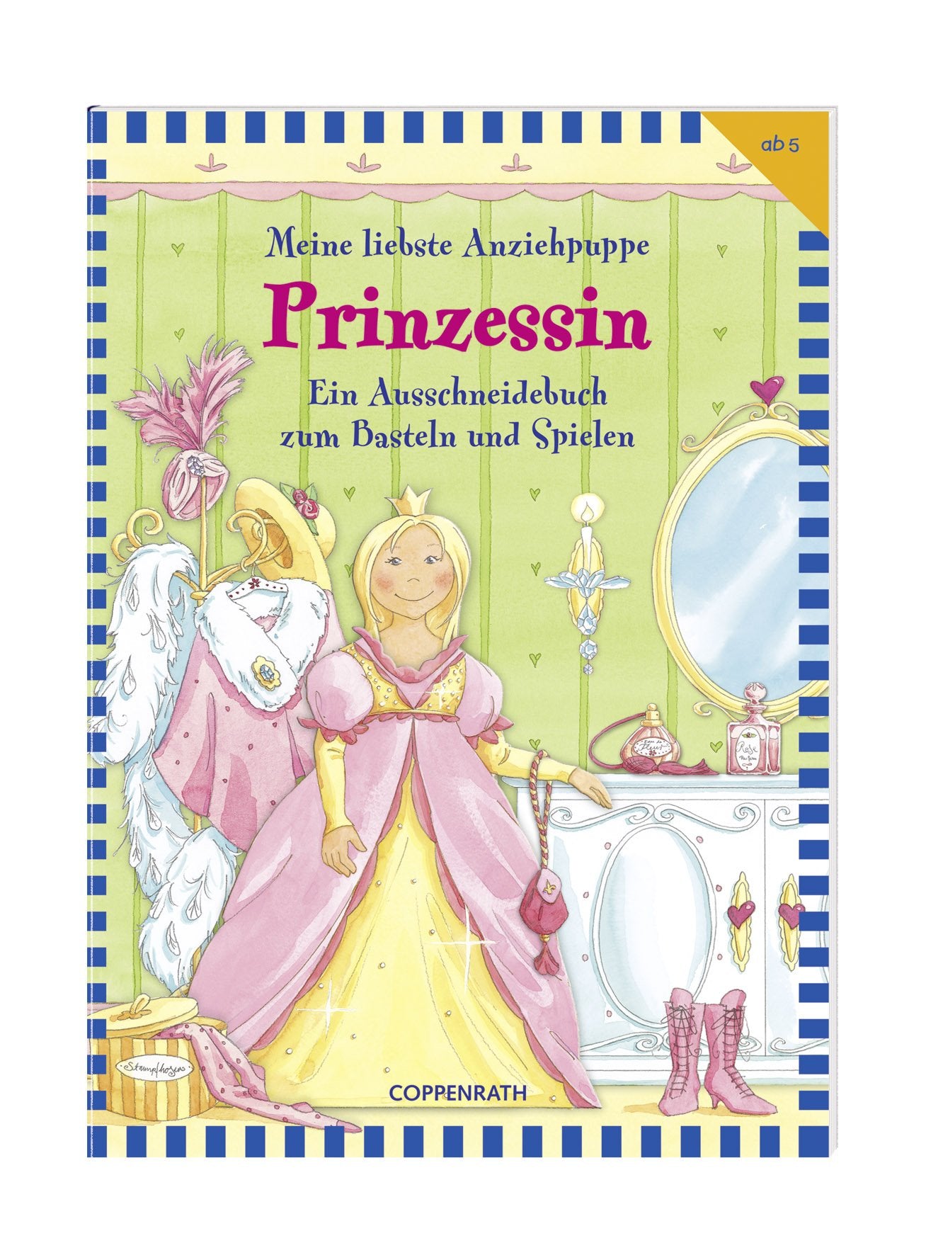 Meine liebste Anziehpuppe: Prinzessin: Ein Ausschneidebuch zum Basteln und Spielen (Verkaufseinheit) (Kreativ- und Sachbücher) Non-fiction