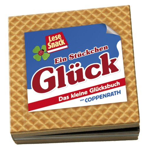 LeseSnack: Ein Stückchen Glück: Das kleine Glücksbuch (Verkaufseinheit) (Geschenkbücher für Erwachsene) Living & Furnishing