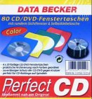 80 CD/DVD-Fenstertaschen Color mit rundem Sichtfenster & Selbstklebelasche Books