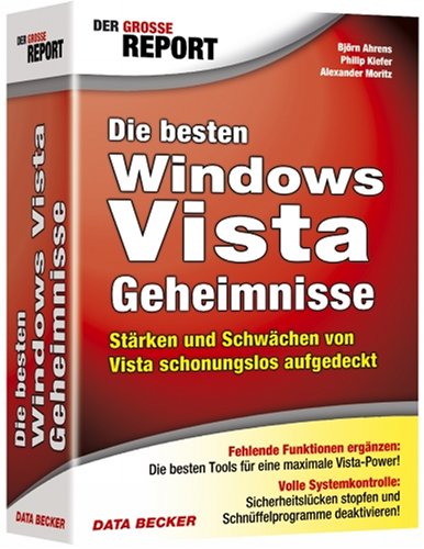 Die besten Windows Vista-Geheimnisse Computer Science