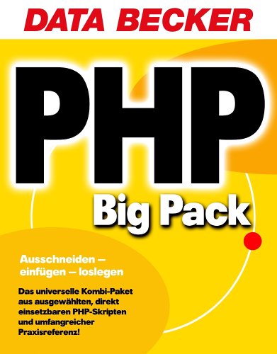Taschenbuch PHP Referenz, m. CD-ROM Ausschneiden - einfügen - loslegen. Das universelle Kombi-Paket aus ausgewählten, direkt einsetzbaren PHP-Skripten und umfangreicher Praxisreferenz! Für Windows 98(SE)/ME/NT 4(SP6)/2000/XP Web & Graphic Design