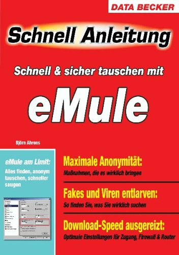 Product Image: Schnellanleitung Schnell & sicher tauschen mit eMule