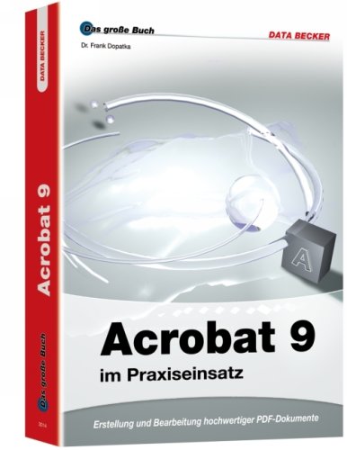 Das grosse Buch Adobe Acrobat 9 Books
