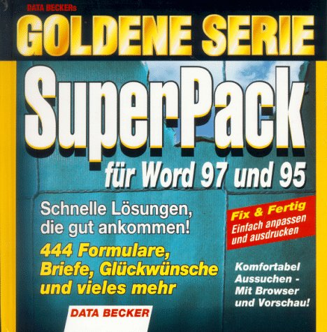 Goldene Serie. Superpack für Word 97 und 95. CD- ROM für Windows 95 Books
