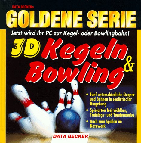 Goldene Serie. 3D Kegeln und Bowling. CD- ROM für Windows 95/98. Jetzt wird Ihr PC zur Kegel- oder Bowlingbahn Music