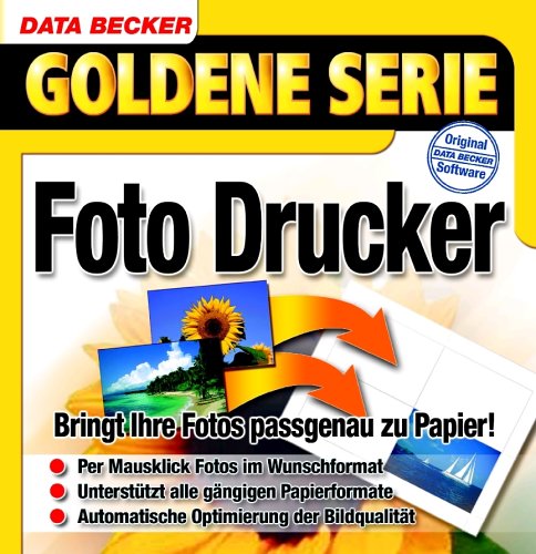 Foto Drucker, 1 CD-ROM Bringt Ihre Fotos passgenau zu Papier! Für Windows 95/98(SE)/ME/NT4(SP6)/2000 Web & Graphic Design