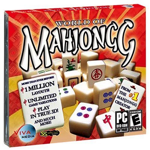 MahJongg World, 1 CD-ROM Mehr Spielspaß mit individuellen Steinsets und vielen Extras. Für Windows 95/98/98SE/2000/Me/XP PC