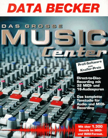 Das grosse Music Center. 2 CD- ROMs für Windows 95/98 Music