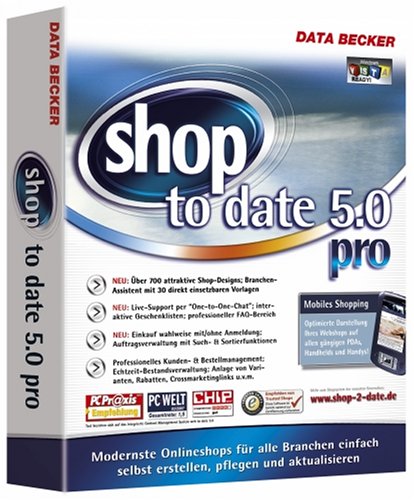 Shop to-date 5.0 Pro. CD-ROM für Windows cd