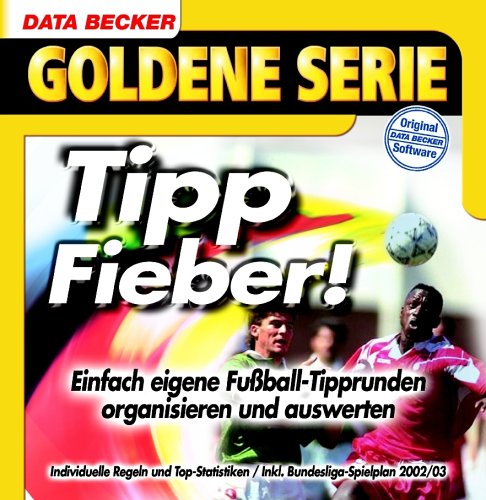Tipp-Fieber, 1 CD-ROM Einfach eigene Fußball-Tipprunden organisieren und auswerten. Für Windows NT 4, 2000, XP. Individuelle Regeln und Top-Statistiken. Inkl. Bundesliga Spielplan 2002/03 Hobbies & Leisure
