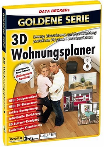 3D Wohnungsplaner 8, 1 DVD-ROM: Umzug, Renovierung und Neueinrichtung perfekt am PC planen und visualisieren. Für Windows XP/Vista Books
