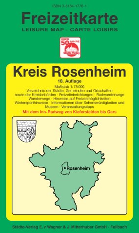 Kreis Rosenheim: 1:75000. Ausgabe 2007 Maps & Plans