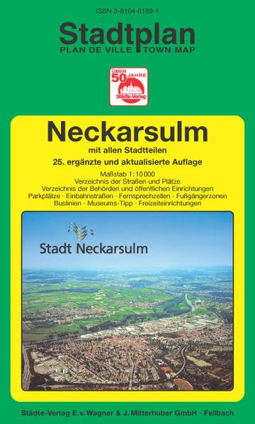 Neckarsulm: 1:10000. Ausgabe 2006 (Städte-Verlag Stadtpläne) Leisure, Home & Garden